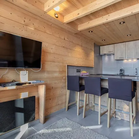 - Cosy Duplex Avec Vue Silveralp 338 아파트 *